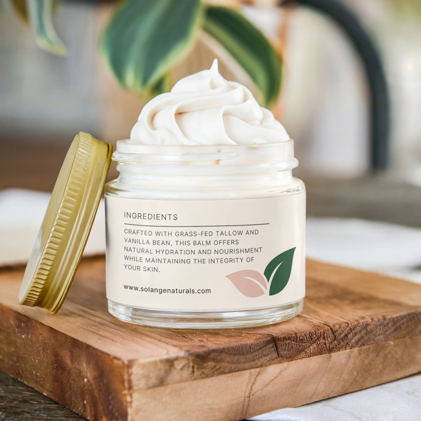 SolGlow™ Vanilla Tallow Balm