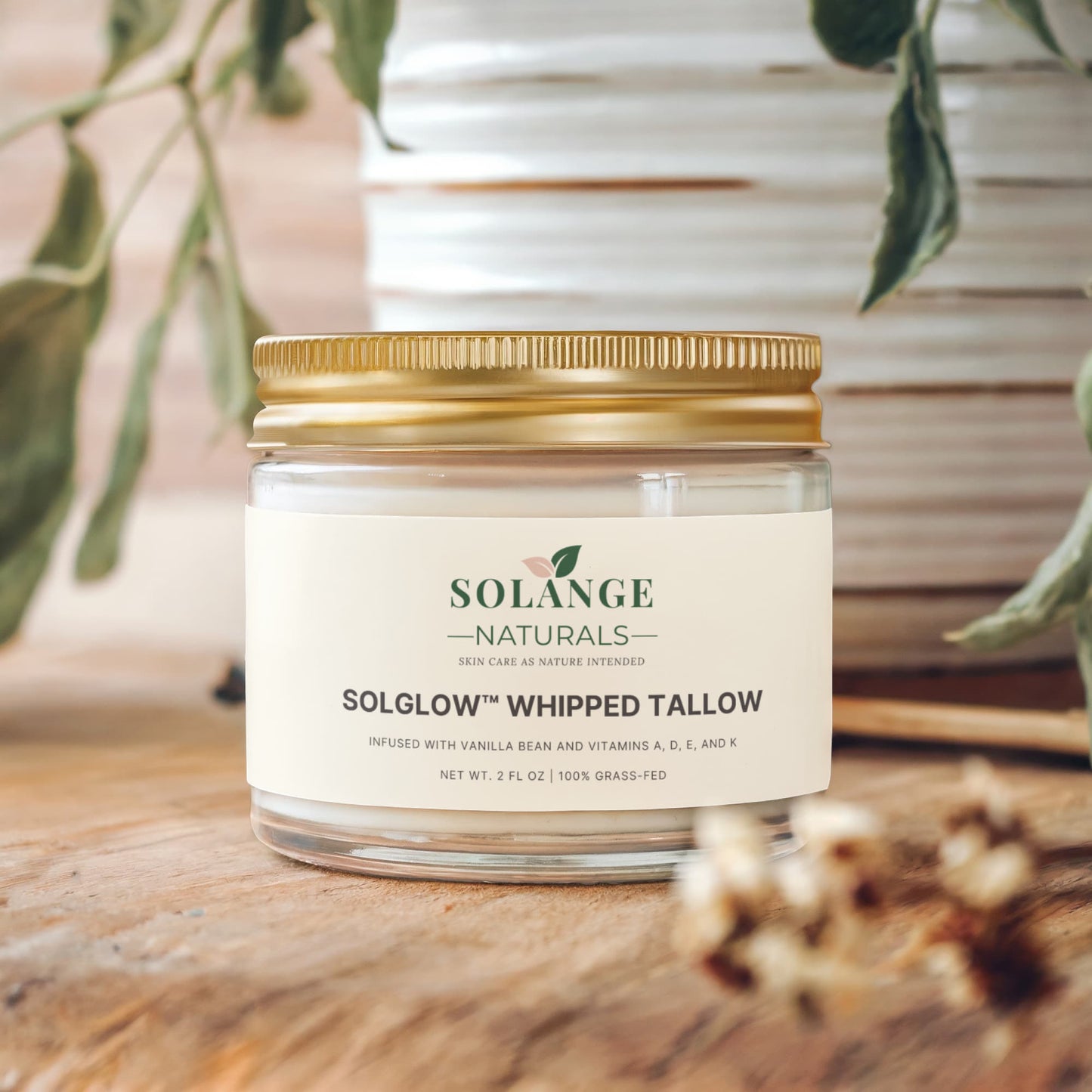 SolGlow™ Vanilla Tallow Balm