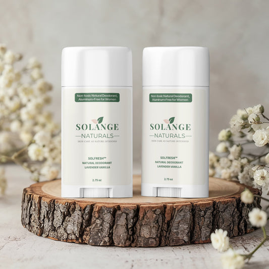SolFresh™ Natural Deodorant Set – Aluminum-Free & Toxin-Free (2-Pack)